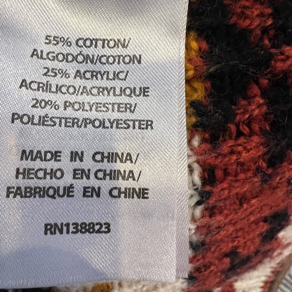 Idyllwind by Miranda Lambert Southwestern Cotton Blnd Cardigan - Picture 6 of 6